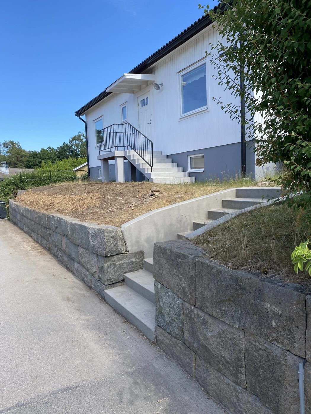 Betong-projekt i Sollentuna