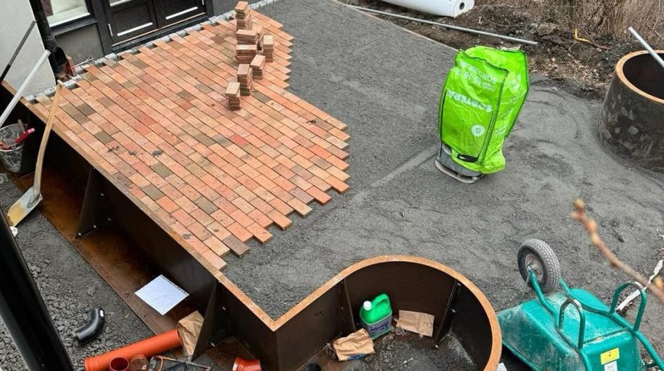 Betong-projekt i Sollentuna